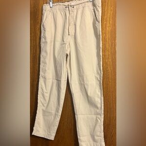 Sonoma Women's Beige Cropped Pants